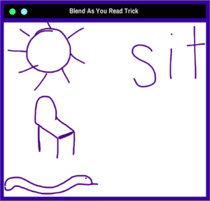 Blend As You Read trick draw 3 images