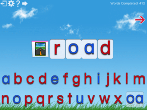 Montessori Crosswords road