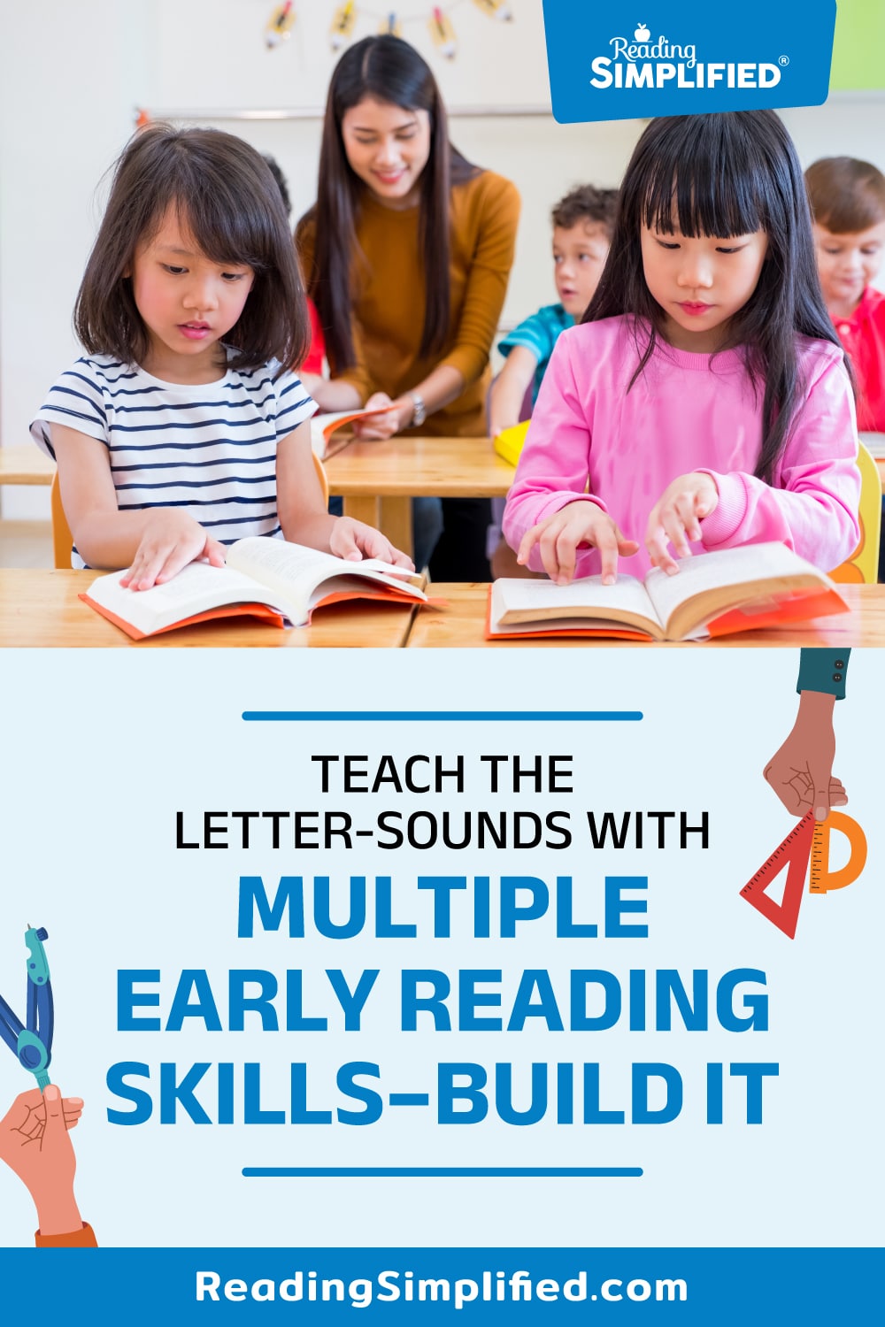 Teach The Letter Sounds With Multiple Early Reading Skills Build It