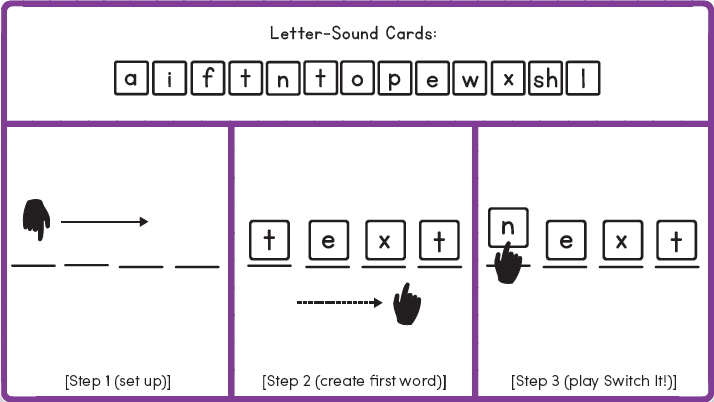 switch it, word work activity