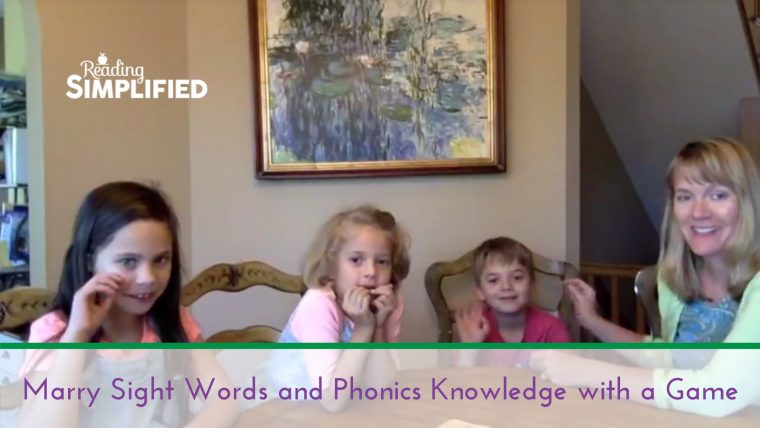 game sight words phonics
