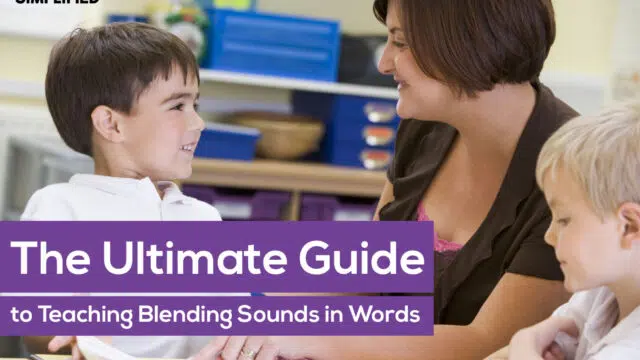 teaching blending sounds to read words