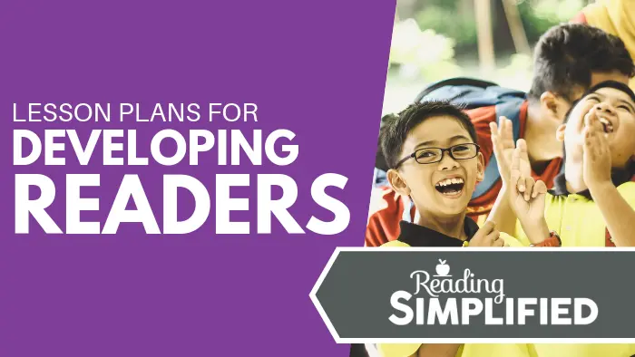 Lesson Plans for Developing Readers