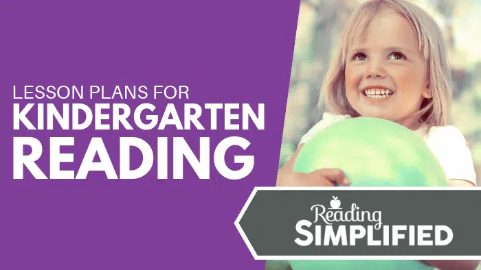 Lesson Plans for Kindergarten Reading