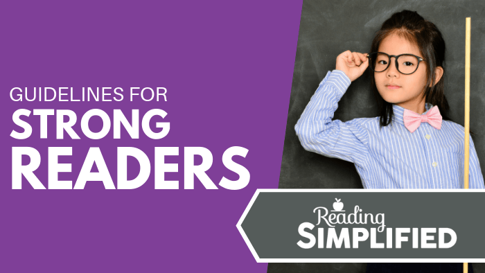 Guidelines for strong readers