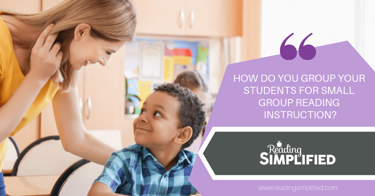 How to Quickly Assess for Small Group Reading Instruction (1st Grade and Older)