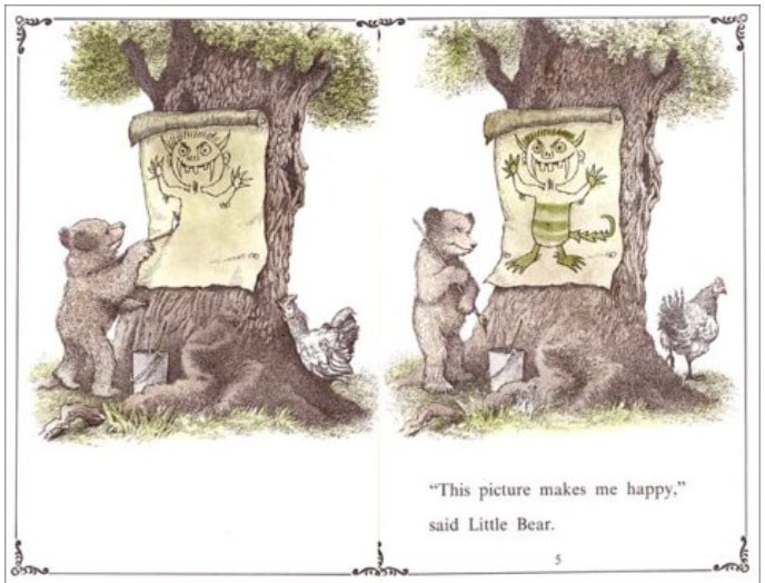Pages from ‘A Kiss For Little Bear,’ by Else Holmelund Minarik