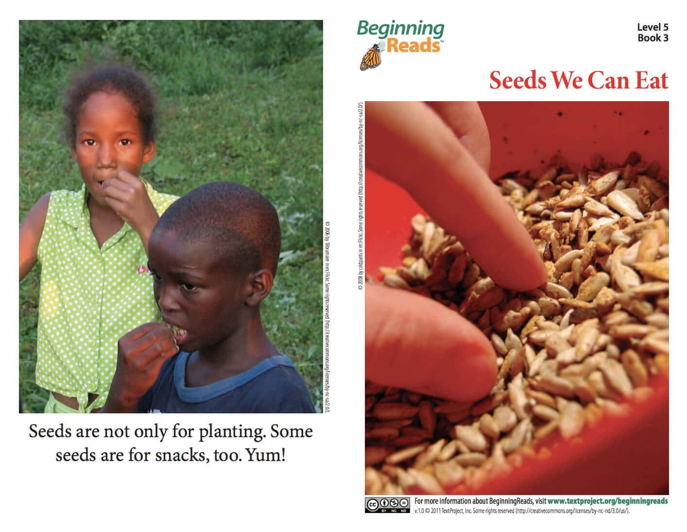 BeginningReads - seeds we can eat BeginningReads - seeds we can eat