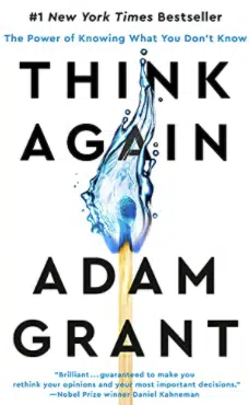 Think Again by Adam Grant book cover