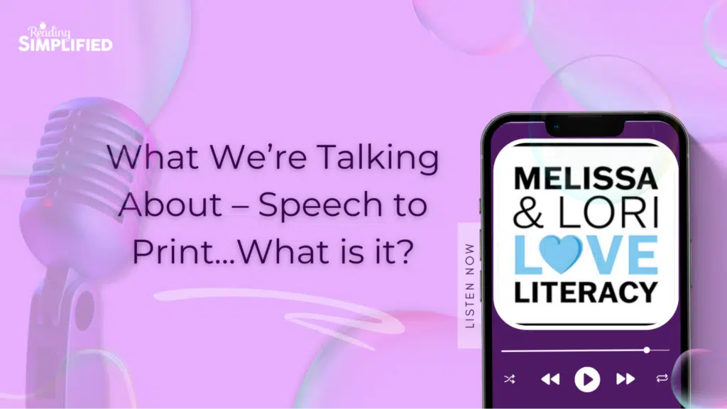 Featured image for blog post about Melissa & Lori Love Literacy Podcast