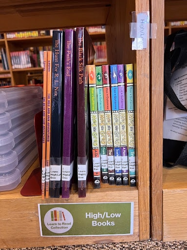 High-interest, low-level decodable books on BCPL shelves