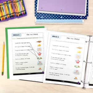 Kinder binder interior Match It